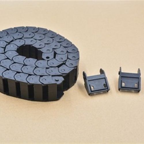 link cnc 3D打印机尼龙塑料输送链桥式拖链可打开不可开15系列1米