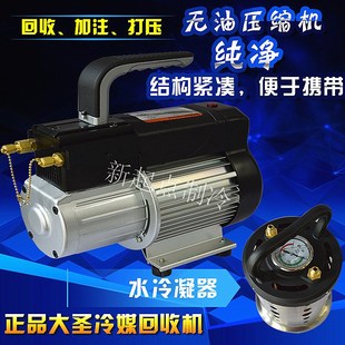 大圣冷媒回收机 汽车空调雪种氟利昂收氟机 制冷剂加注打压回收机