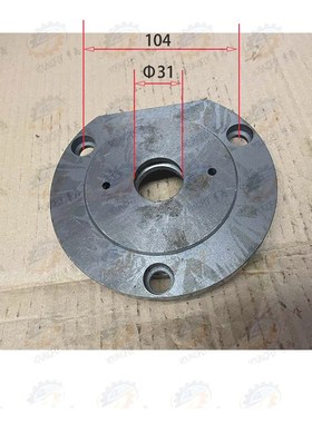 南通北京X62W XA6132 X63W臣式铣床床鞍前后方向丝杆法兰盘6175