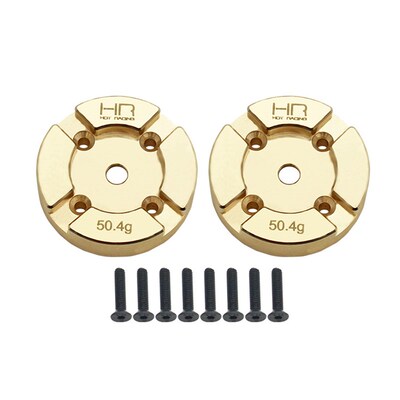 美国HR Axial 1:18 UTB Capra 4WD 铜配重前杯盖 单个504克