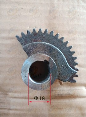 北京 南通X62W XA6132 X63W X6140卧式铣床主轴变速箱扇形齿轮