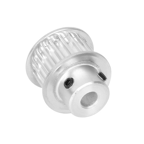 5M20齿同步轮齿宽16凸台B型内孔5/6/8/10/12/14/15171920同步带轮