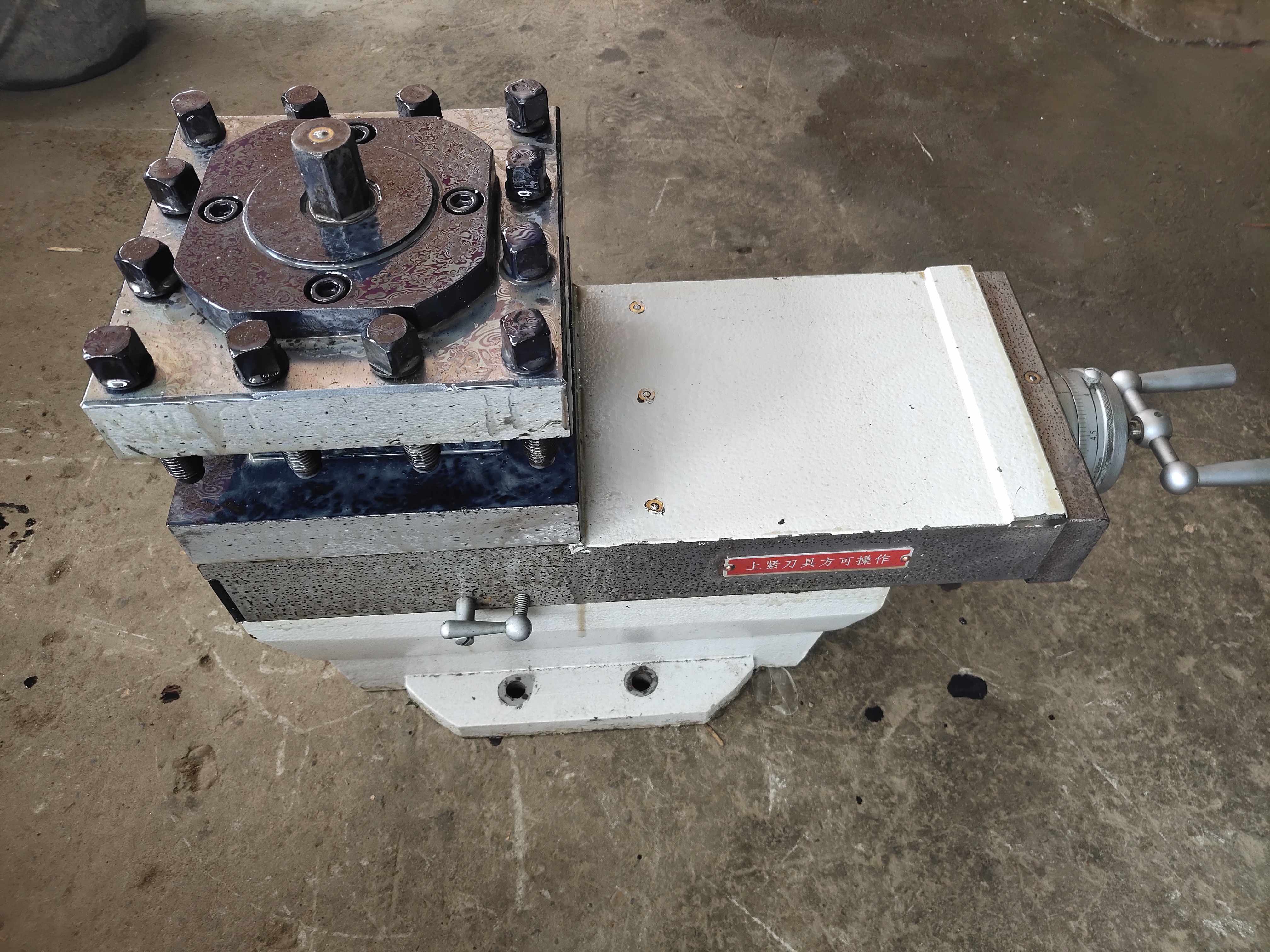 兰州机床CW6180D刀架总成 CW6163D原装二手数控改造拆