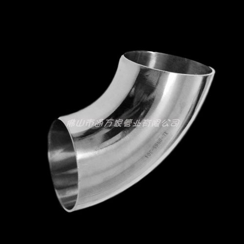 供应卫生级90度弯头304不锈钢焊接弯管内外镜面抛光食品管件接头