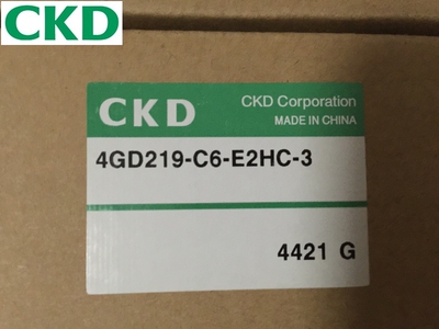 喜开理CKD电磁阀4GD219-C6-E22C-3,4GD219-E2C,4GD219-BC DC24V