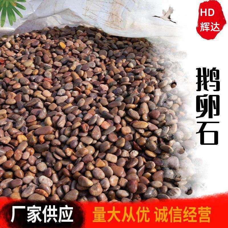 鹅卵石水处理河卵石黑色白色抛光变压器鹅卵石铺路雨花石石子