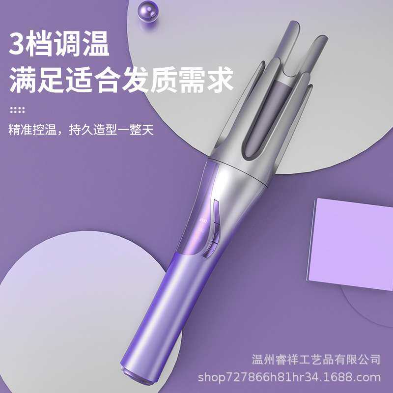 USB充电无线式32MM自动卷发棒便携式多功能懒人卷发器烫发器