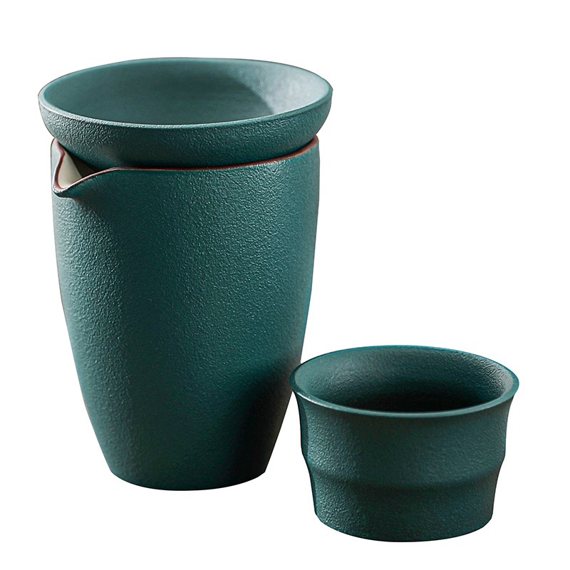 陶瓷公道杯茶海分茶器茶漏公杯大容量纱布过滤网功夫茶具配件单品
