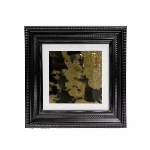 现代简约侘寂中古老钱风织物山鸡装饰画几何摆件酒店样板间摆件
