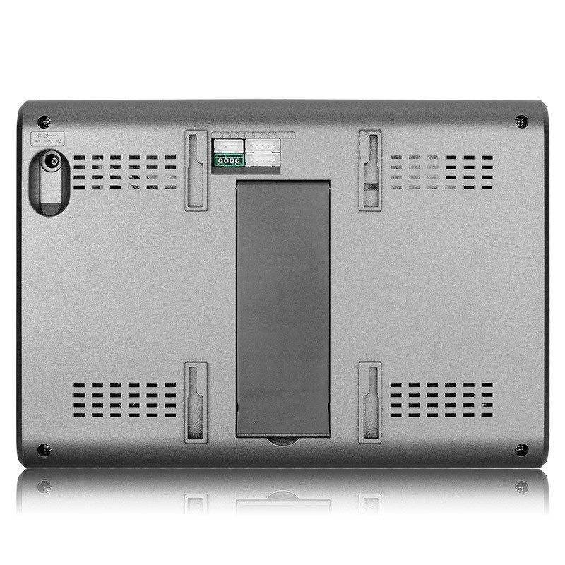 山一视达 7寸有线可视门铃家用可视对讲门铃室外机角度可调1000线