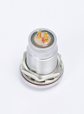 兼容LEMO雷莫三芯金属连接器ECG.FGG2B快速对接头航空插头连接器