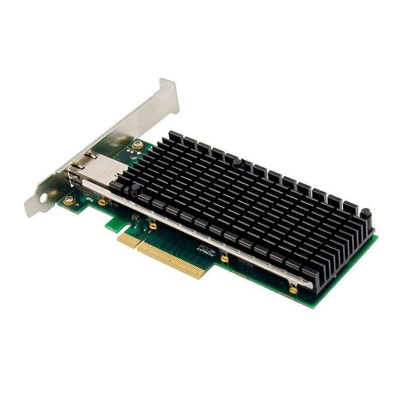 PCI-E x8单RJ45端口10G服务器网卡LAN以太网 X540