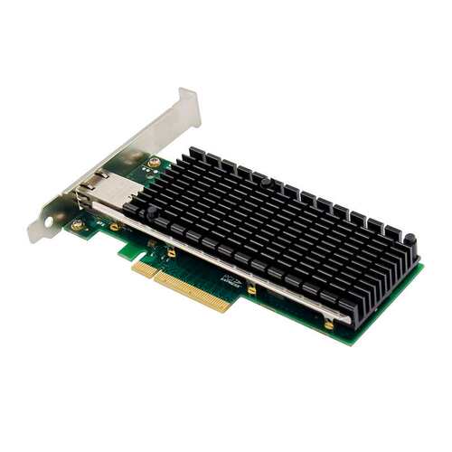PCI-E x8单RJ45端口10G服务器网卡LAN以太网 X540