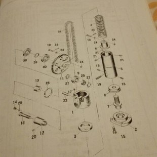 中捷机床Z3040主轴及平衡机构