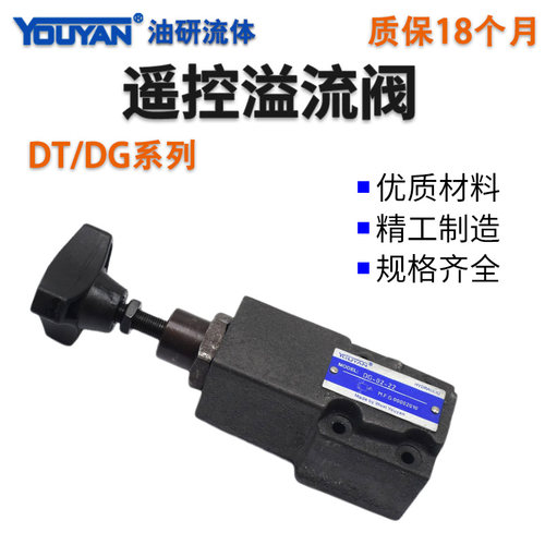 DT-01-22直动型遥控溢流阀RV-02G液压阀DG-02-22远程控制阀RV-01T
