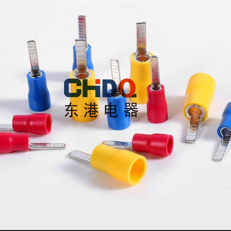 DBV5-14片形预绝 接线端子 冷压端头 插片接头 线耳 线鼻子