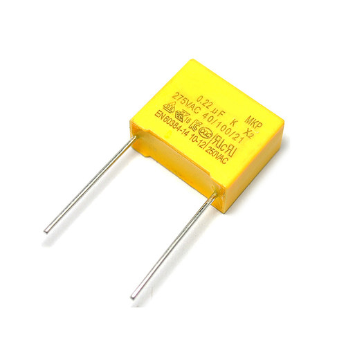 【Risym】安规电容 X2 275V 0.22uF 220nF 224K 脚距15mm电容器