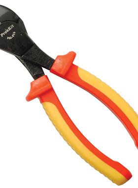 宝工PM-916 8寸耐高压绝缘电工斜口钳斜嘴钳剪切钳200mm