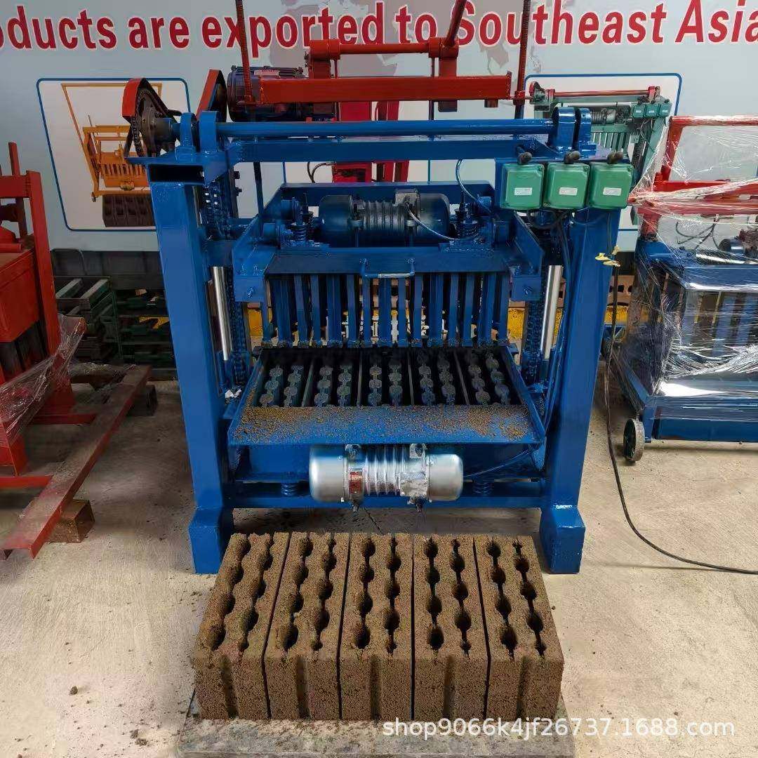 小型水泥制砖机4-40型砌砖块成型机空心水泥砖设备