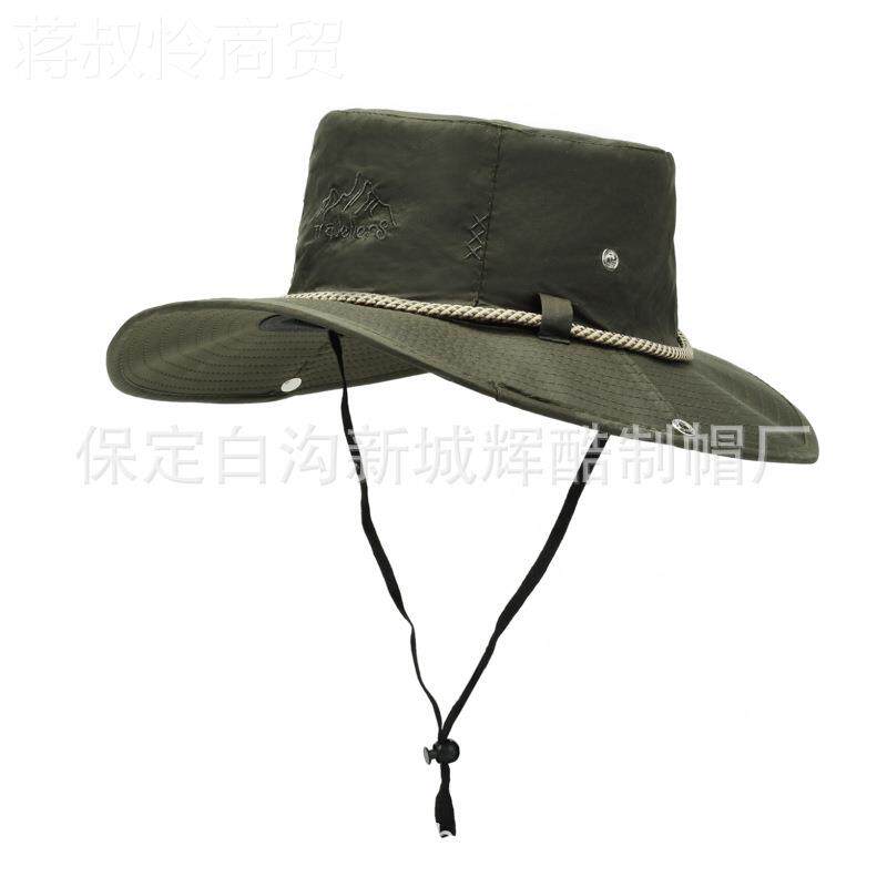 新游款渔防夫帽男户外钓鱼登山M洒水/浇水壶