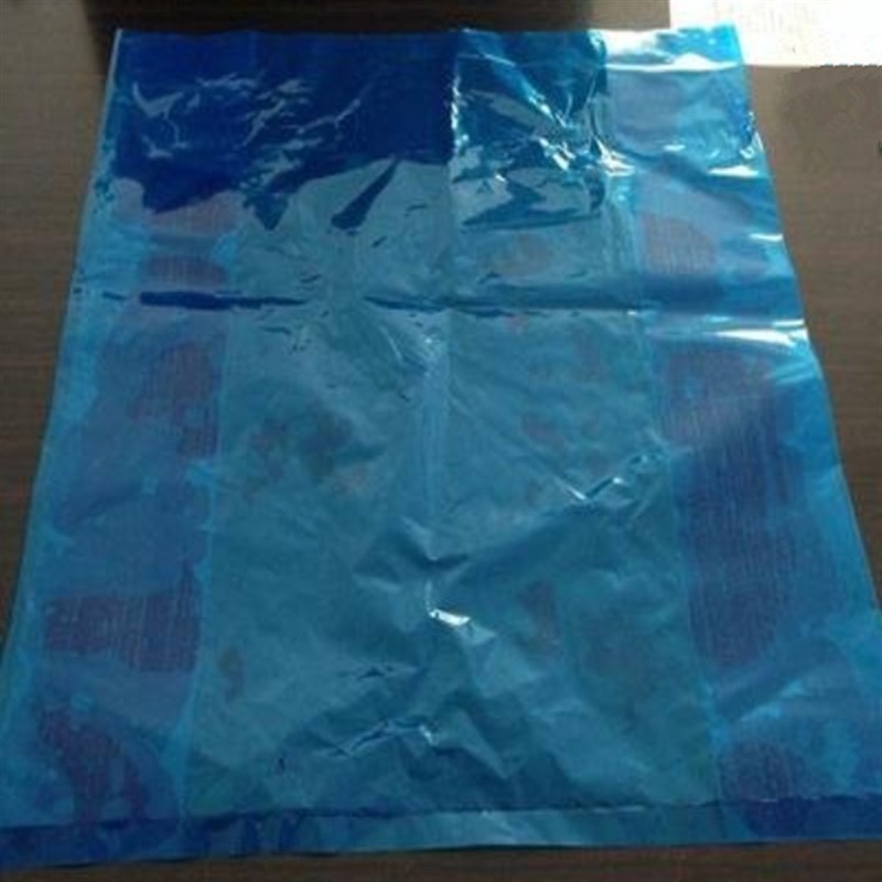 塑料袋防潮防尘蔬菜筐内膜包装透明pe袋蓝色薄膜po平口防雾袋定做
