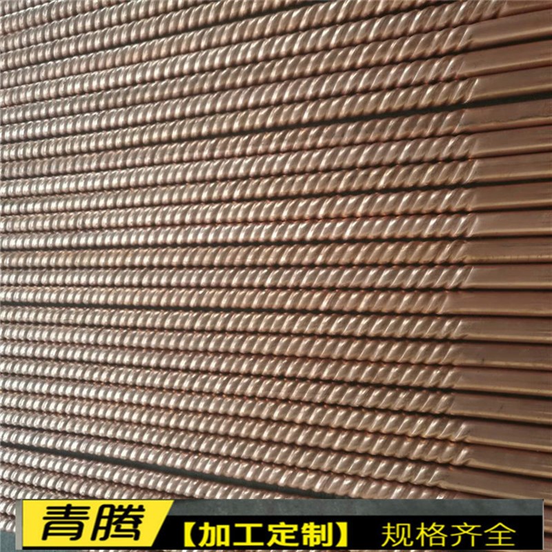 Tp2紫铜管蚊香盘管毛细紫铜管内外螺旋紫铜管麻花铜管波纹紫铜管