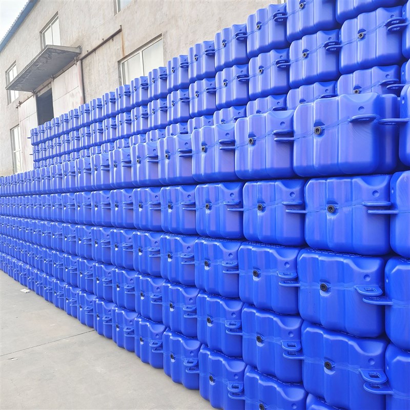 浮桥游船码头浮桶水上组合式浮筒塑料浮筒水上平台生产厂家