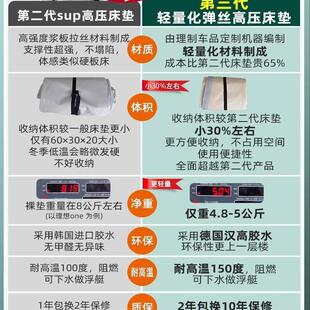 适用豹5充气suv轿车后排拉丝车载床垫露营睡觉汽车床车旅行床