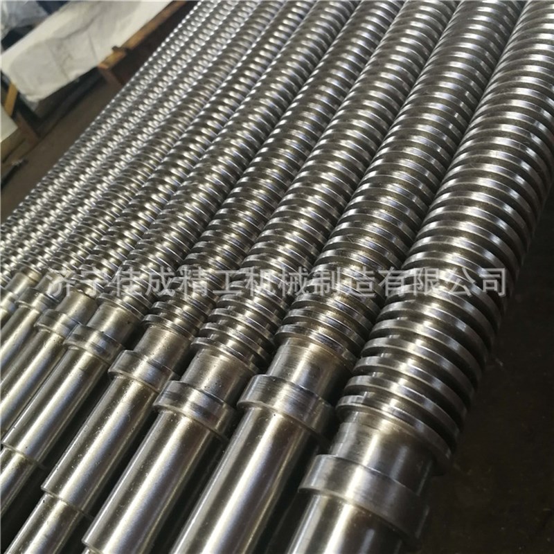 梯形螺纹丝杆加工机床传动丝杠t型正反牙T20T30T40T50T60