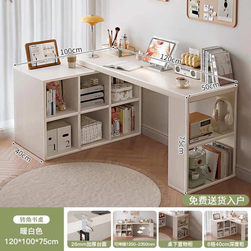 吧台桌家用靠墙隔断玄关柜阳台休闲可伸缩电脑桌窄岛台餐边柜一体