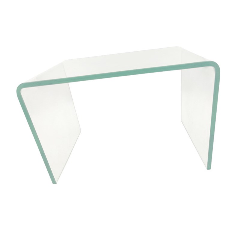 加工定制U型钢化玻璃各种异形家私玻璃茶几弯钢烤弯钢化玻璃