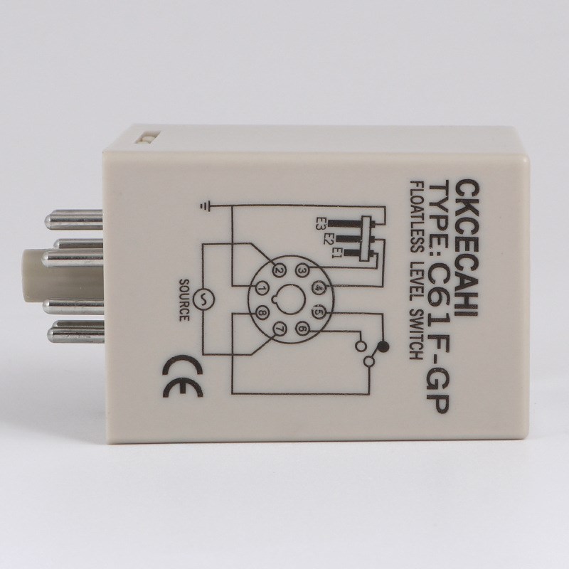 液位继电器C61F-GP 水位控制器 水位开关 水泵自动开关智控