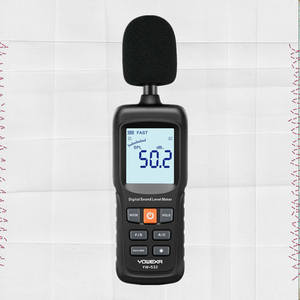 宇问YW-532数字测量环境噪音计支持DC/AC信号输出 时间/频率计权