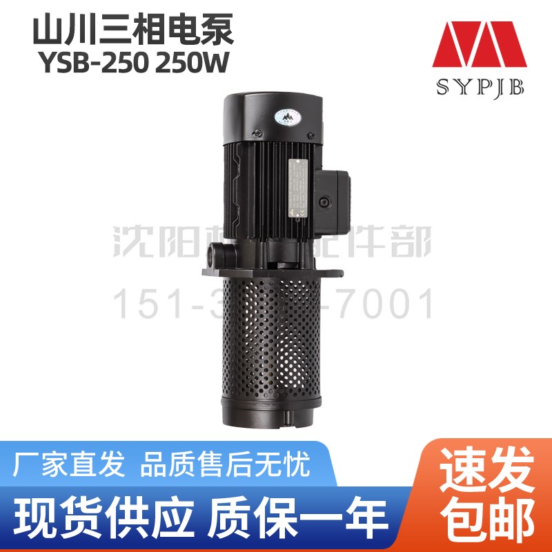 丹东山川三相电泵 原厂冷却泵 冷却水泵 YSB-250 250W 圆盘158