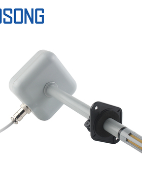 管道式温湿度变送器电压型0-10V温湿度计工业高精度显示仪AF3010A