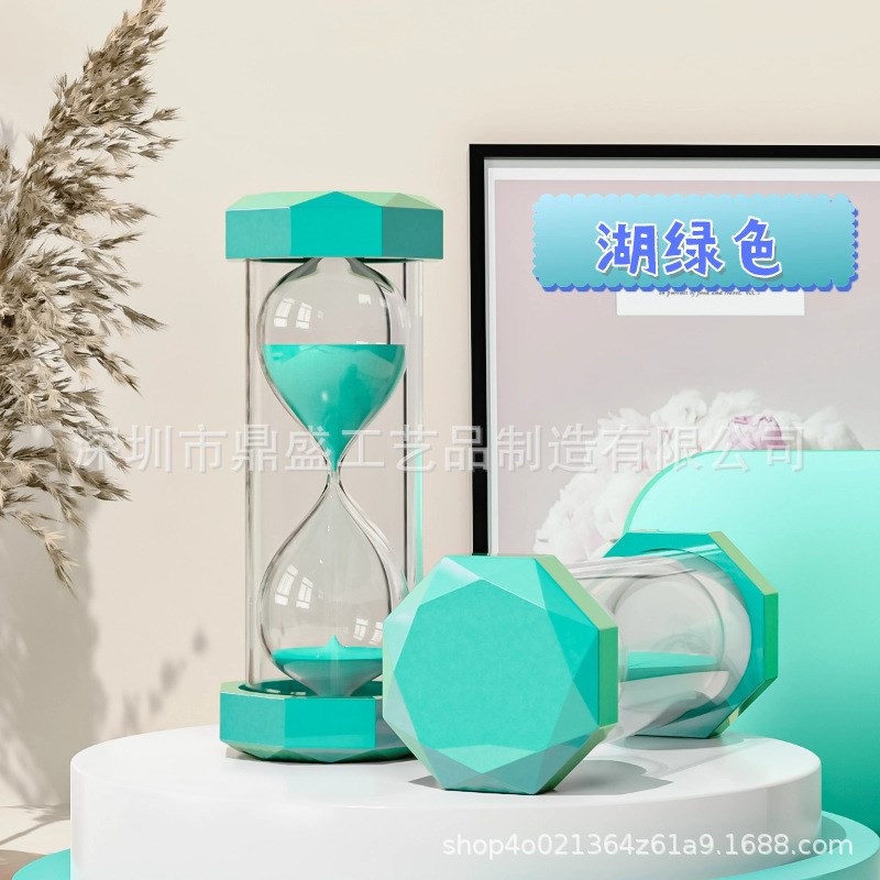 沙漏计时器儿童防摔3/5/10/15/20/30/45/60分钟半小时间管理刷牙