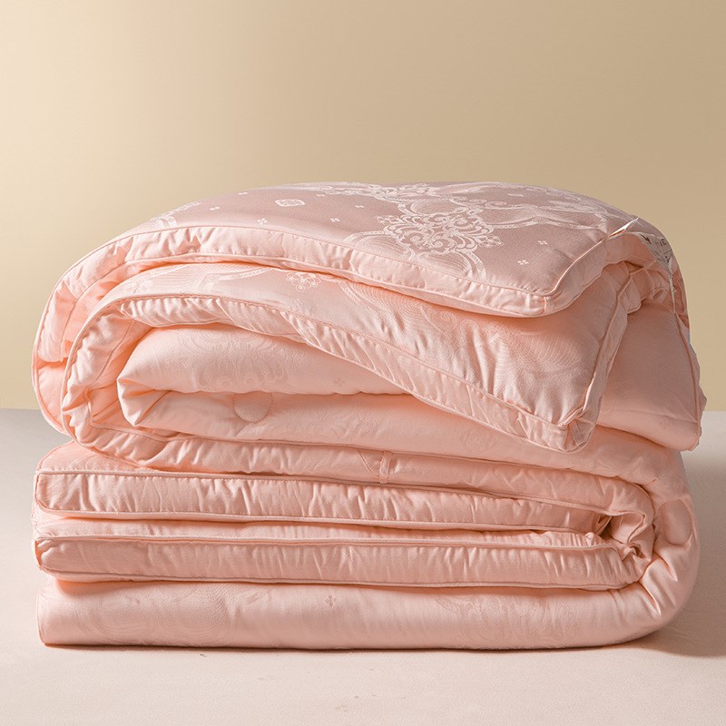 2024新款60木本大提花大豆被被子被芯冬被 150x200cm 5斤 夏被