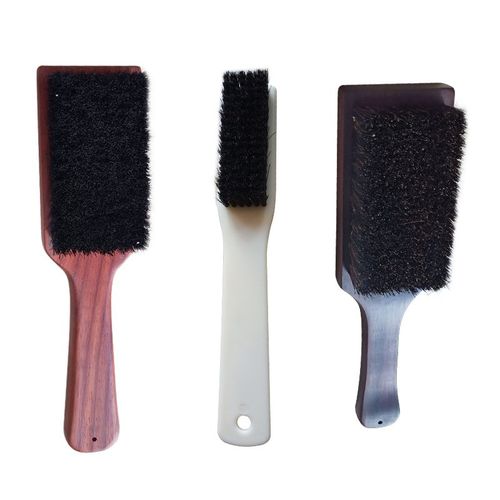 厂家直供猪鬃毛刷特硬刷特大号毛刷规格多样木柄毛刷文玩刷子