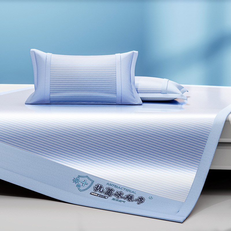 冰丝凉席夏季轻奢可水洗机洗席子2025新款夏天降温床单家用空调席