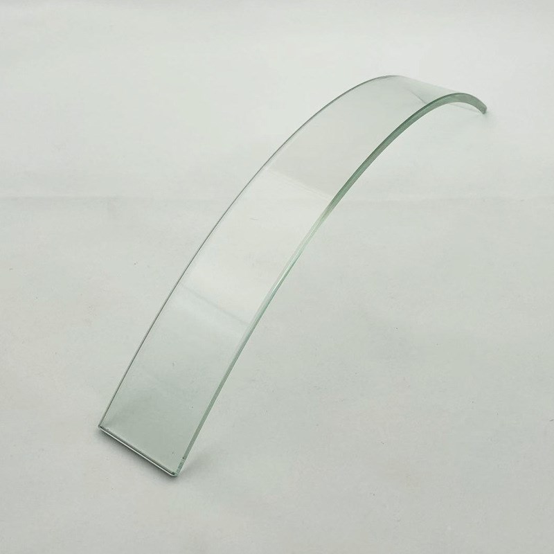 深圳供应小半径弯钢玻璃 弧形热弯钢化玻璃 视窗球面玻璃