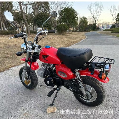 70-150CC两轮迷你摩托车定制成人汽油四冲程小型越野复古摩托骑行