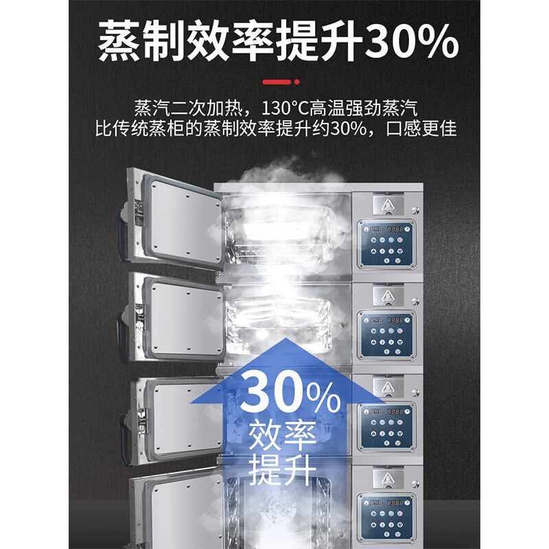 驰能高温智能蒸箱多门海鲜蒸柜电热蒸饭柜商用饭店煲汤家用炖汤柜