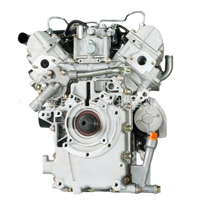 双缸V型水冷四冲程XM2V80柴油机12KW柴油机发电机