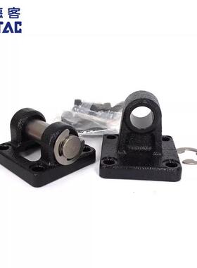 亚德客单耳/双耳底座 气缸附件F-SC32/40/50/60/80/100CA/CB