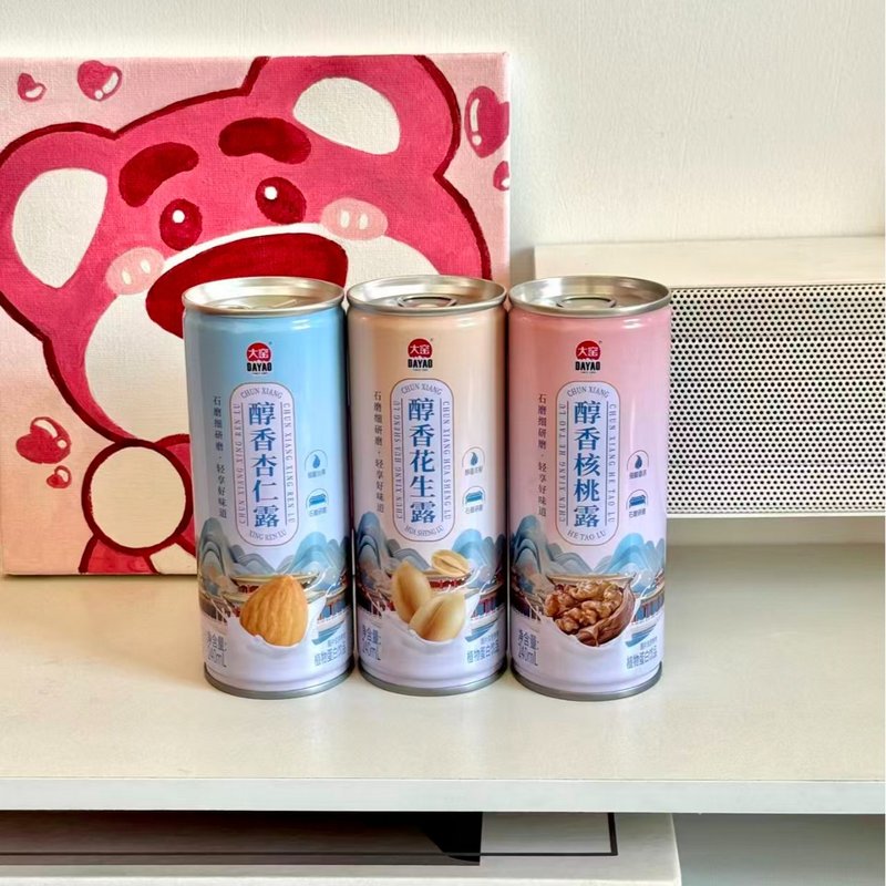 12月到期/大窑醇香系列核桃露杏仁露240ml*16瓶整箱原箱饮品饮料