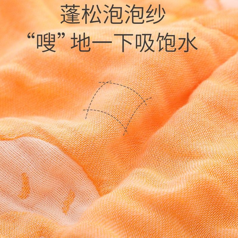 新生婴儿6层泡泡纱布浴巾盖毯男女宝宝超柔软A类品质洗澡包被裹巾