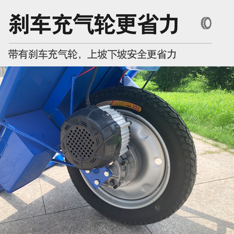 农用鸡公车爬坡手推小型电动果园运输独轮车单轮爬山虎汽油小推车