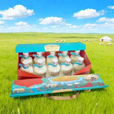 马奶酒套18度125ml*10瓶礼盒装