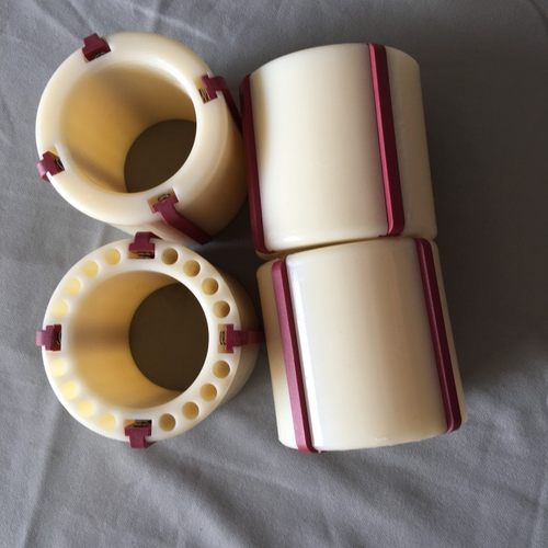 胶带机配件分条机套80MM纸管胶套  四个条收卷轴尼龙衬套 涨紧套