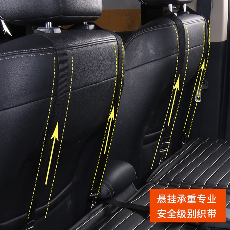 汽车后座睡觉车后座n睡垫可折叠车载床垫后排轿车非充气旅行床